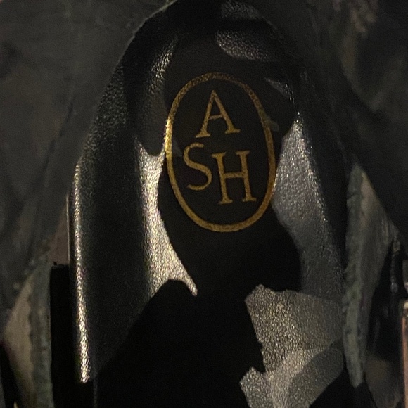 Ash black leather platform gladiator sandals. Sz 36 - Picture 14 of 16